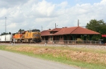 NB freight going the depot